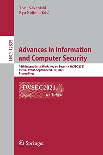Lecture Notes in Computer Science Ser.: Advances in Information and Computer ... - Image 4