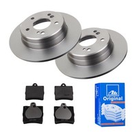 Ate Bremsscheiben Ø278Mm + BremsbelÄGe Hinten FÜR Mercedes 100-KLASSE W203