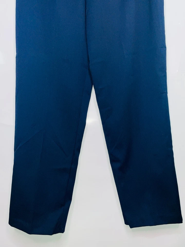 Pantalones cortos para mujer Kathie Lee Collection azul marino talla 14 talla media cremallera Foto 4 de 4