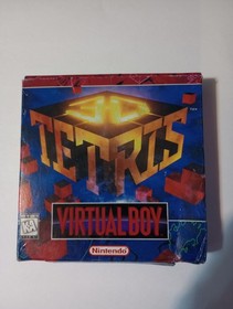 3D Tetris (Nintendo Virtual Boy) Box And Manual/Inserts ONLY