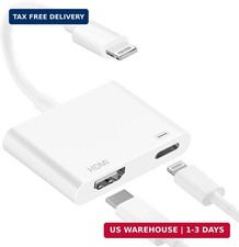 MFi Certified Lightning to HDMI Adapter,1080P Video  Audio Digital AV Adapter S