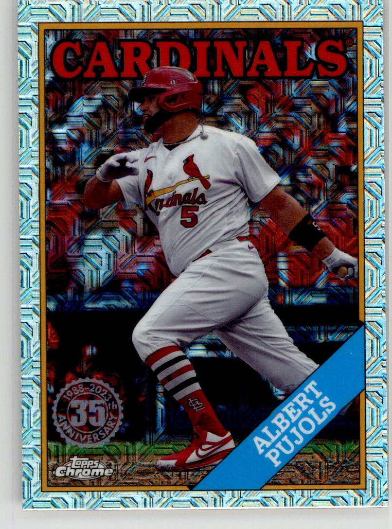 Albert Pujols 2023 Topps 1988 Silver Pack Mojo 2T88C-76 St. Louis Cardinals