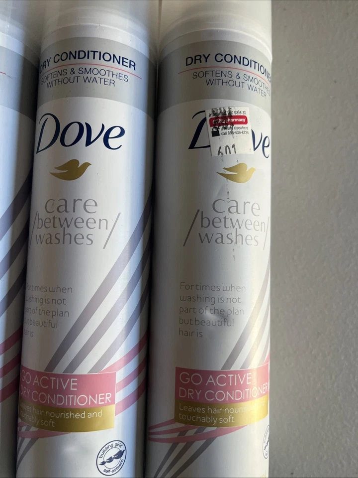 5 Pk Dove Care Between Washes Dry Conditioner Spray 5.4 oz Detangles Anti-Frizz - Image 2 of 3