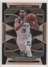 2019-20 Panini Obsidian Electric Etch Orange 17/50 Spencer Dinwiddie #127 fm0