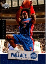 Ben Wallace 25 Upper Deck Rookie Debut LP Sports Card. rookie card picture