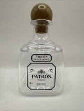 Patron Tequila Plastic Clear Drink Cup Bottle...