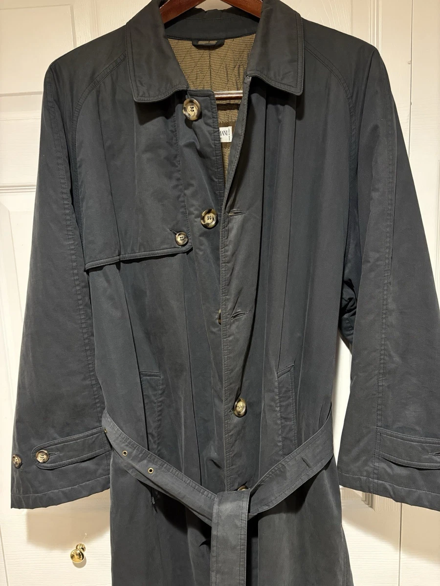 Vintage Giorgio Armani Le Collezioni Quilt-Lined Trench coat