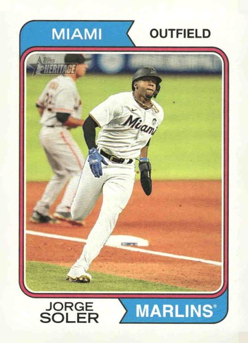 2023 Topps Heritage #141 Jorge Soler | Baseball Card