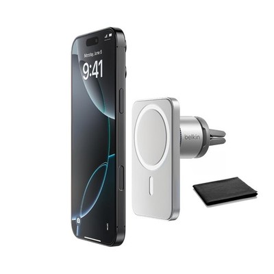 Belkin MagSafe Car Vent Mount Pro, Magnetic Phone Holder for iPhone 16/15/14/...