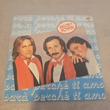 Ricchi E Poveri  Sara' . Try ' Ti Amo Bello L'Amore 45 Italy Press 1981