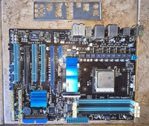 ASUS M4A87TD EVO Motherboard with AMD Phenom II @3.2GHz