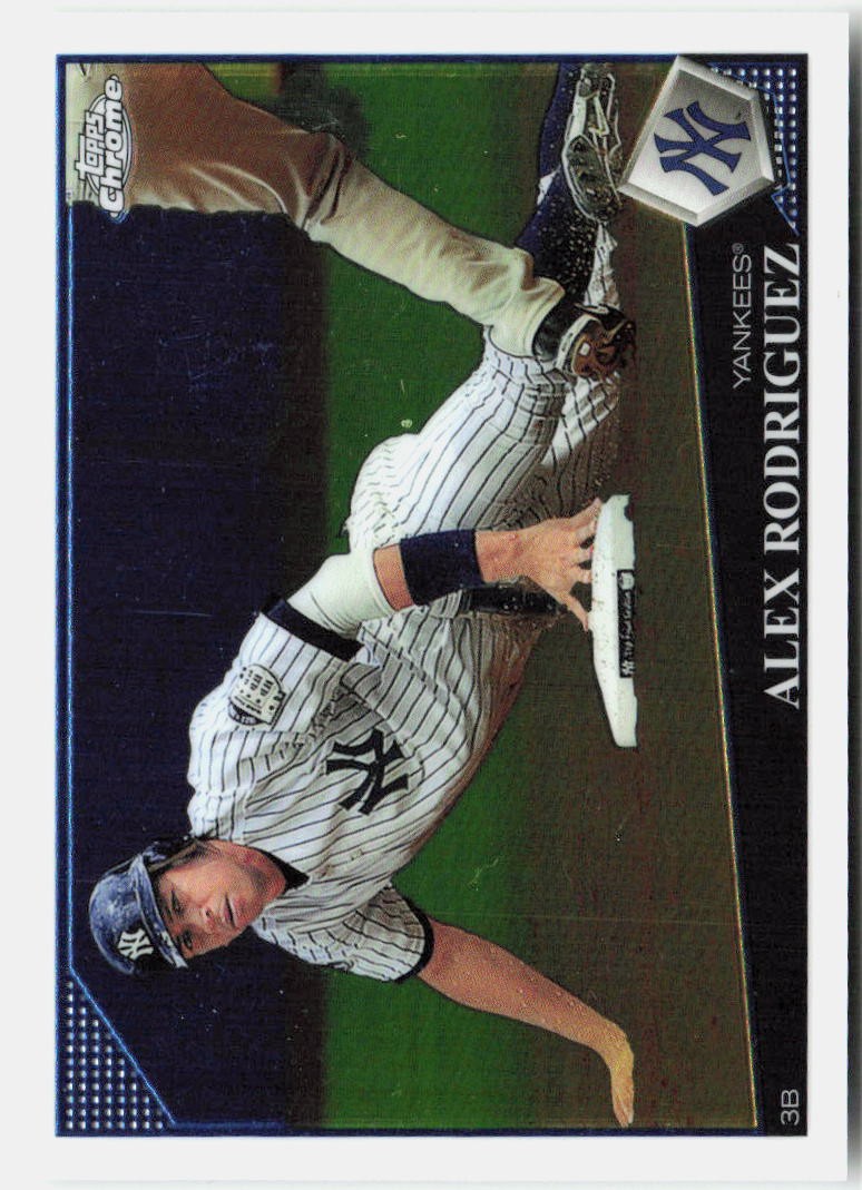 2009 Topps Chrome #1 Alex Rodriguez