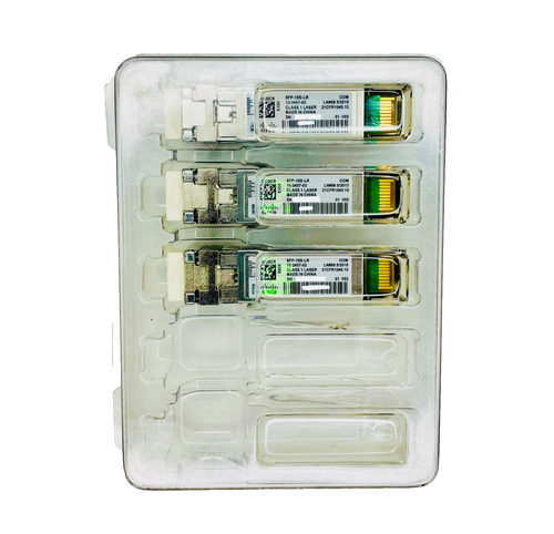 (Lot of 3) Hologram Cisco SFP-10G-LR with 1 Year Warranty - 第 5/5 張圖片