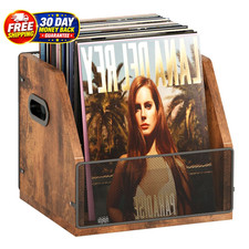 Vinyl Record Storage, Record Box Case Crate, Vinyl Record Album Holder, Metal 