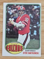 Steve Bartkowski Atlanta Falcons 1976 Topps Rookie Card # 35  EX/NM. rookie card picture