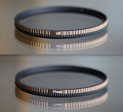 PolarPro 77mm Quartzline CPL Filter w/ Step-up Rings & Case
