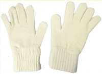 Women Winter Gloves Warm Soft Lined Stretchy Unisex Plain Knitted Gloves Mittens