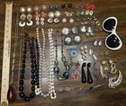 Vintage Signed Costume Jewelry Lot 40+ Coro Trifari Monet Napier Sarah Cov