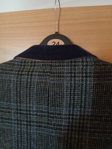 Chaqueta Gibson Of London 100% Lana Reg 44 Pulgadas Pecho Cuello Suade Forrada - Imagen 8 de 16