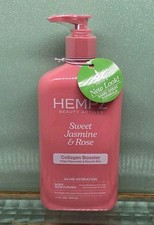 Hempz Sweet Jasmine  Rose Smoothing Herbal Body Moisturizer - 17oz