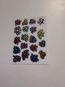 VINTAGE Stickers Prismatic Vending Machine Bugs Insects