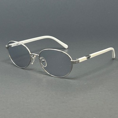 Diane Von Furstenberg Sunglasses Rae DVF845S-015 Silver 53mm Women's Oval Metal