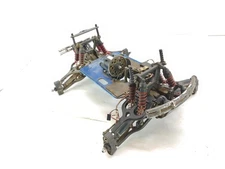 INCOMPLETE Vintage Traxxas T-Maxx Nitro Monster Truck Roller Slider Chassis