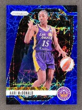 2024 Panini WNBA Prizm AARI McDONALD Blue Velocity Prizms #97 Los Angeles Sparks