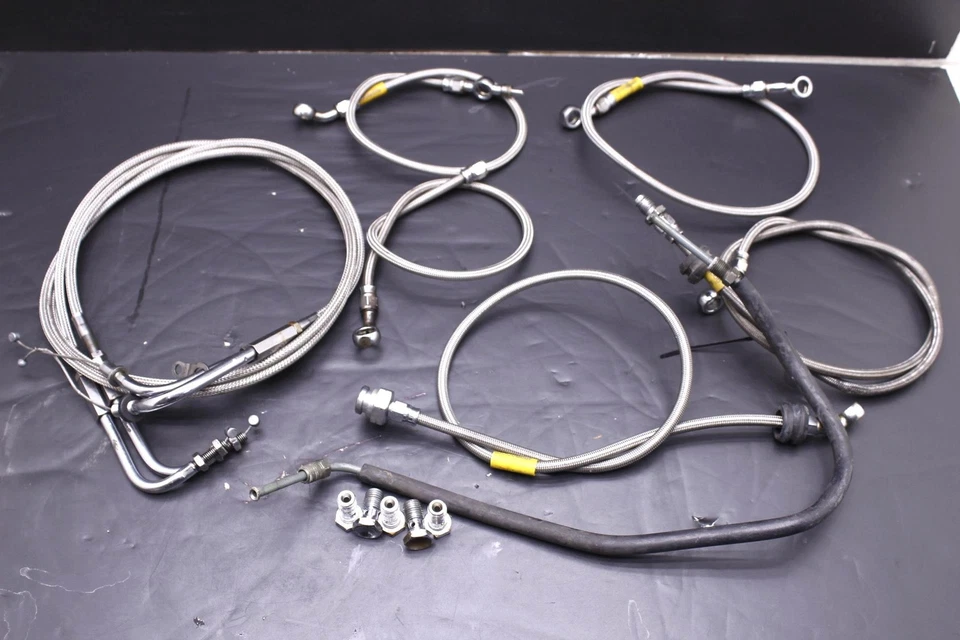 Yamaha Royal Star Xvz1300at 1996 líneas de embrague de freno de acelerador extendido R11.BX15 Foto 2 de 4