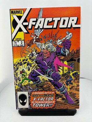 X-Factor #2 *KEY* 1st Appearance  of Artie Maddix & Tower - Marvel Comics 1986
