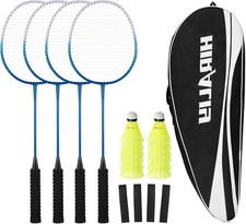 Badminton Set with Rackets and Birdies