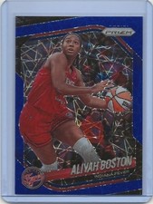 2025 Panini Prizm Blue Velocity Prizm Aliyah Boston WNBA #75 Indiana Fever