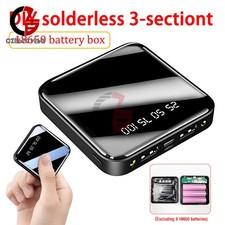 DIY Solderless 3 18650 Battery Power Bank Kits Battery Case Power Bank Shell