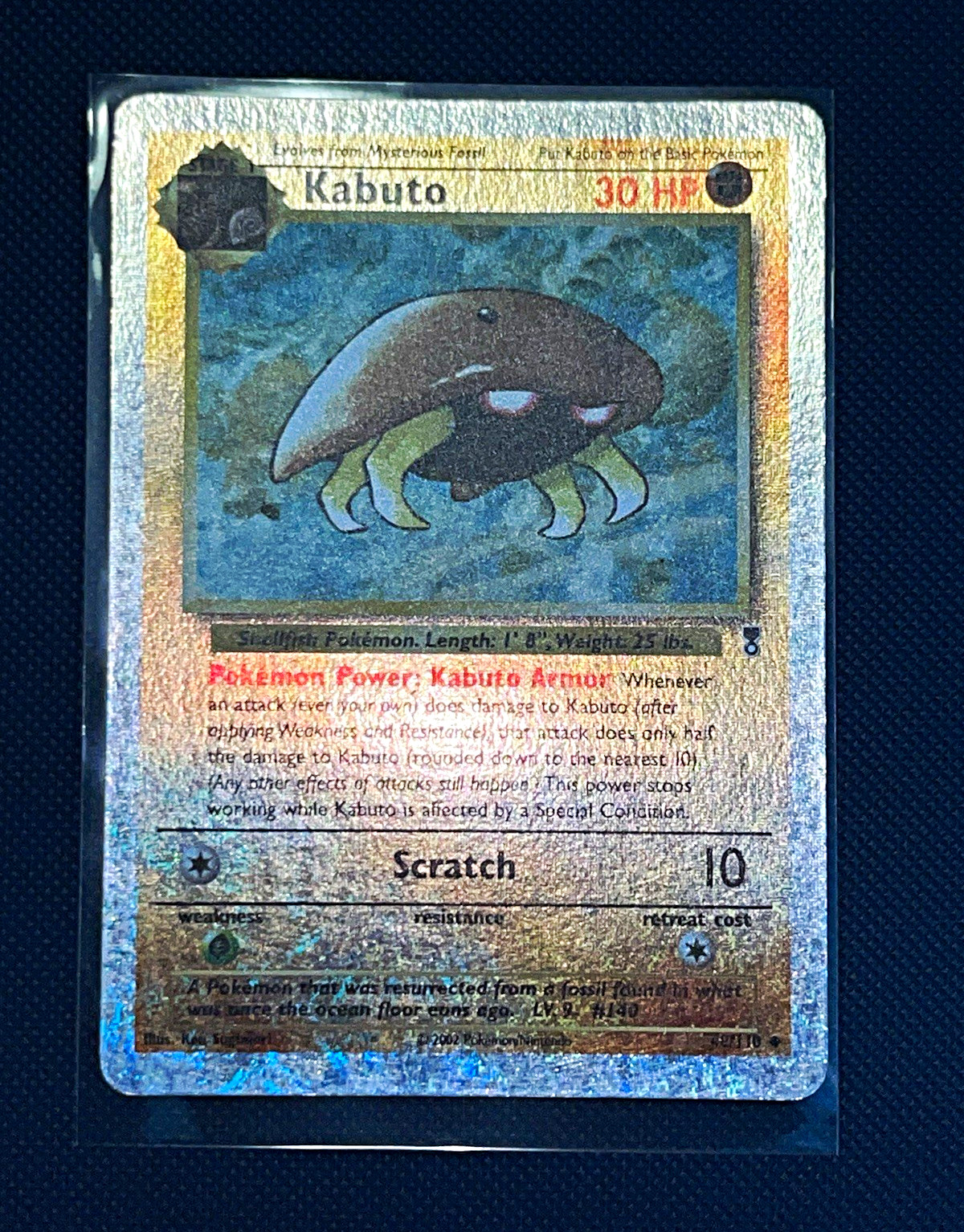 Pokemon TCG Legendary Collection Kabuto 47/110 Reverse Holo LP- / MP+