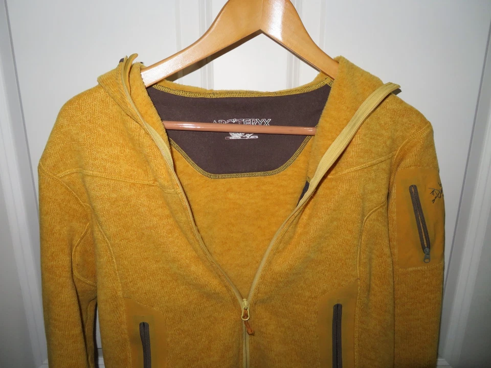 Arc’teryx Polartex Gorpcore Fleece Jacket Women's Medium M Yellow - Image 3 of 4