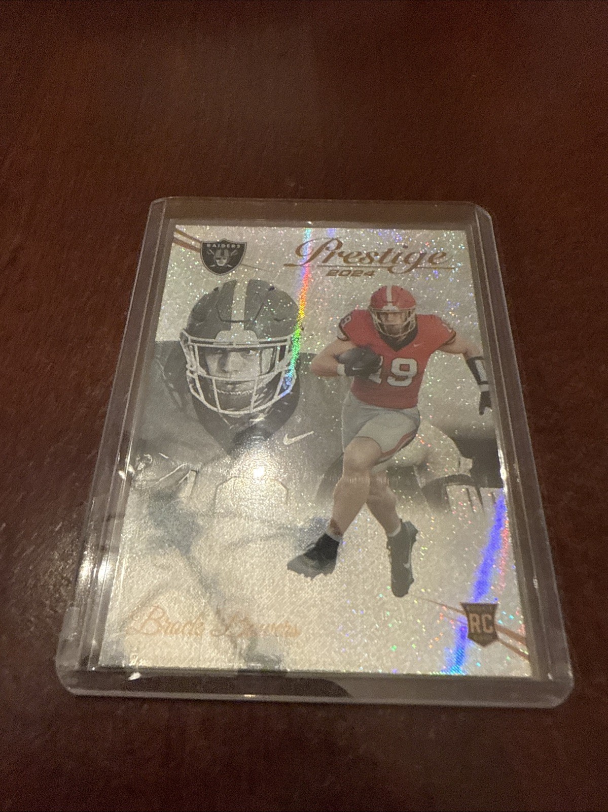 2024 Panini Prestige - Rookies Xtra Points Galaxy #305 Brock Bowers (RC)