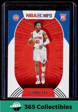 2020-21 Hoops Saddiq Bey - Panini Detroit Pistons NBA Basketball