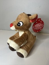 Rudolph The Red Nosed Reindeer Plush Rattle