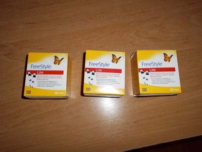 350 Free Style Lite Teststreifen Originalverpackt 7x50 Teststreifen