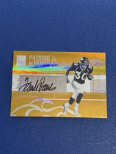 2005 Donruss Elite Terrell Davis & Tatum Bell Dual Auto Card #42/50