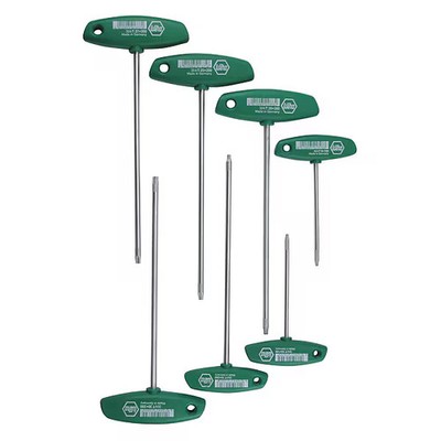 Wiha 7 Piece Torx? T-Shape Torx? Key Set, 36492 36492 Wiha 36492 084705364926