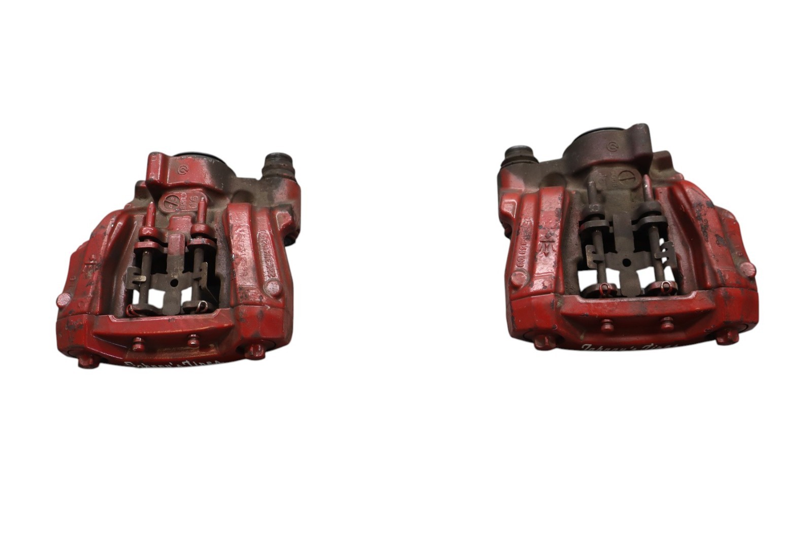 14-20 Maserati Ghibli Rear Right & Left Side Parking Brake Caliper Set Oem