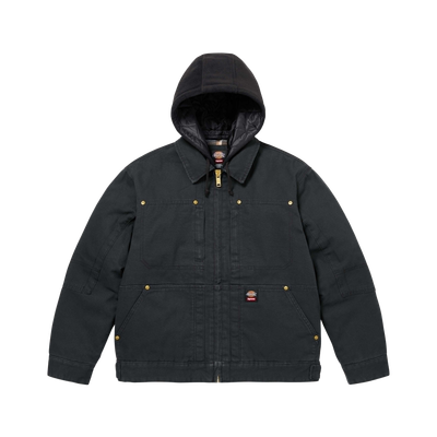 Supreme x Dickies Hooded Work Jacket Black - 24FW | eBay