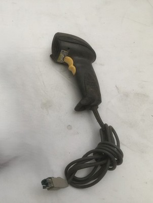 NCR Symbol LS2208 Handheld Barcode Scanner Corded POS Black Yellow 2356-5701-000