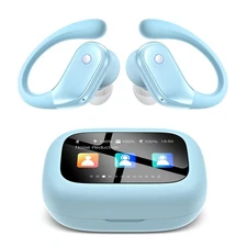 Wireless Earbuds, ENC Noise Cancelling Sport Ear Buds with Multifunctional To...