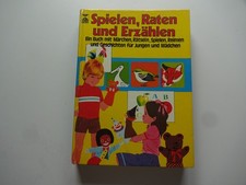 Book "play, guess and tell" a book with girls, puzzles, games, etc.