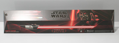 Star Wars Darth Vader Lichtschwert Hasbro Black Series FX Elite LED Sound F3905