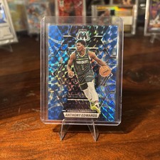2022-23 Panini Mosaic #26 Anthony Edwards Reactive Blue COLOR MATCH