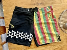 HAWAIIAN ISLAND CREATIONS HIC MEN 46 BOARDSHORTS SWIM SURF TRUNKS SHORTS HAWAII