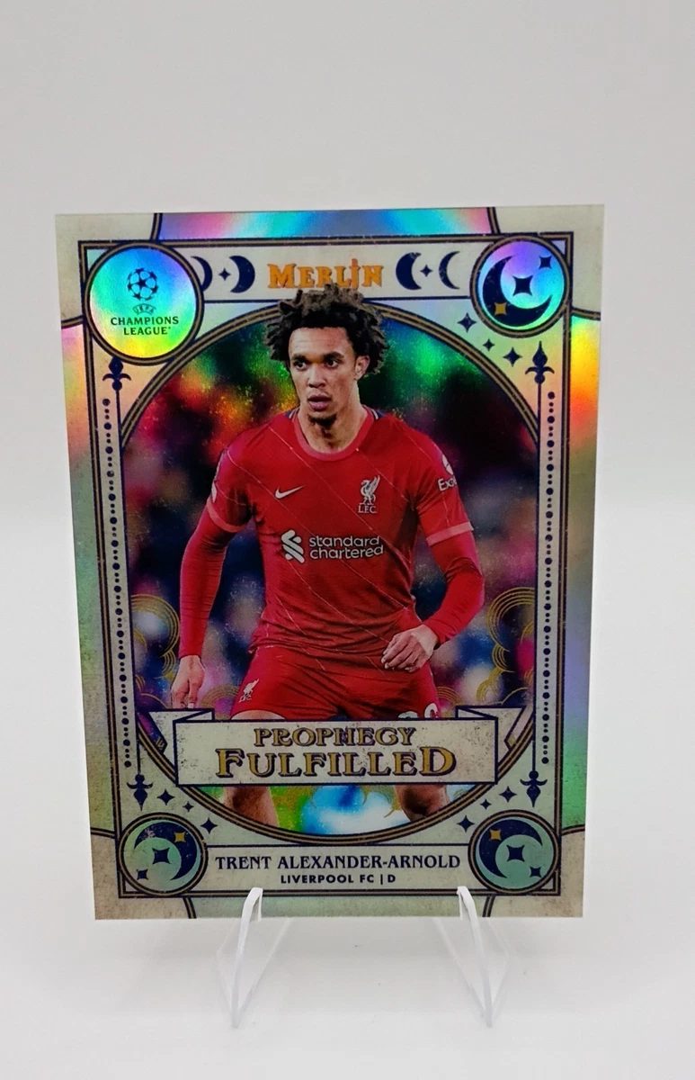 2021-22 Topps Merlin Collection Chrome UCL Soccer Trading Cards